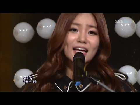 121014 SBS 인기가요   AOA Get Out