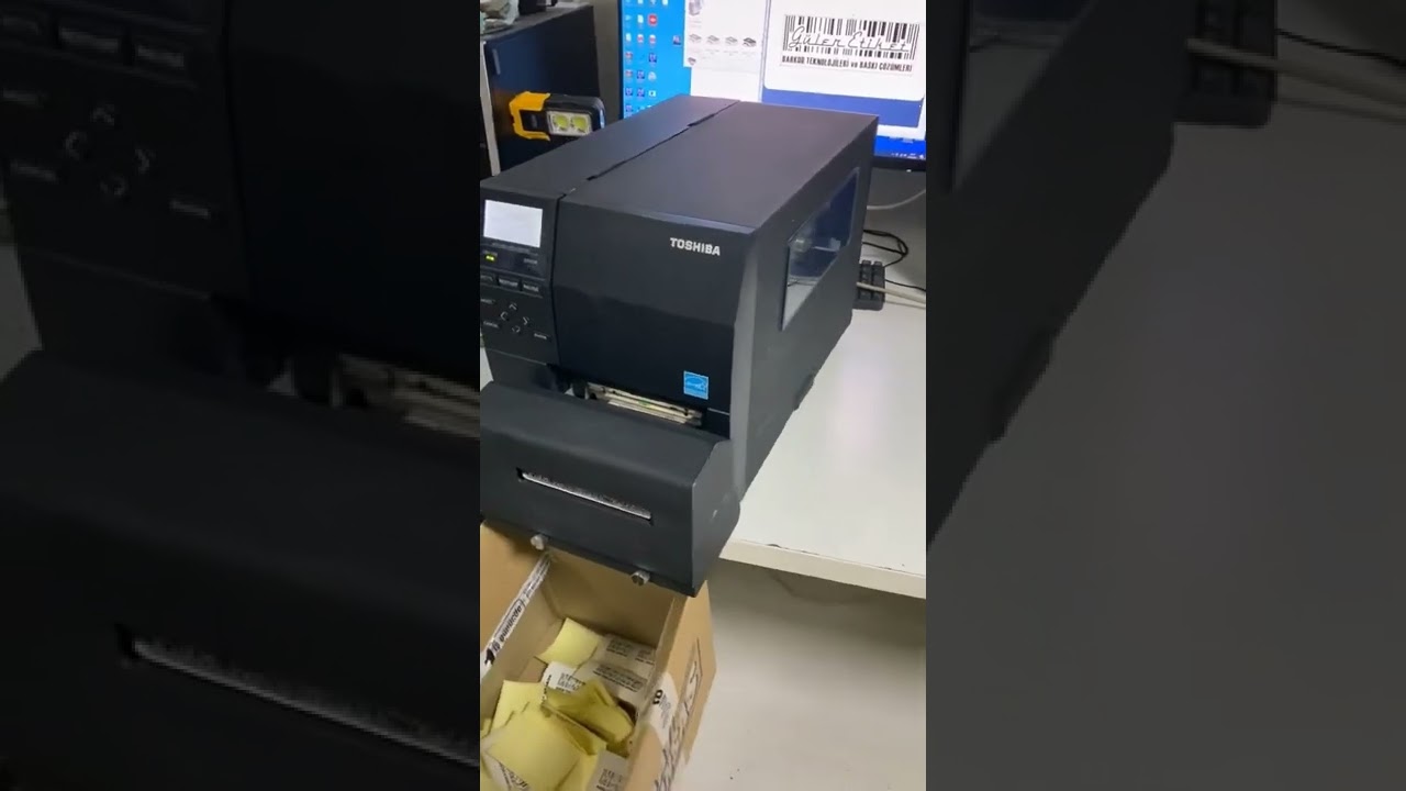 Toshiba barcode printer