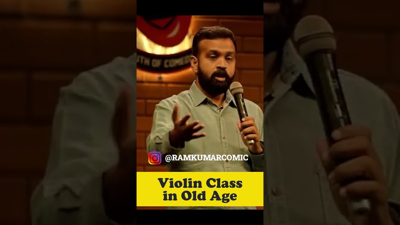 Violin Class after getting Old | Tamils Stand-up 