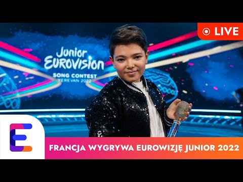 FRANCJA 🇫🇷 wygrywa Eurowizję Junior 2022 | LIVE PO WYNIKACH NA GORĄCO