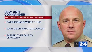 Sergeant who won gay discrimination lawsuit to lead police department's diversity unit