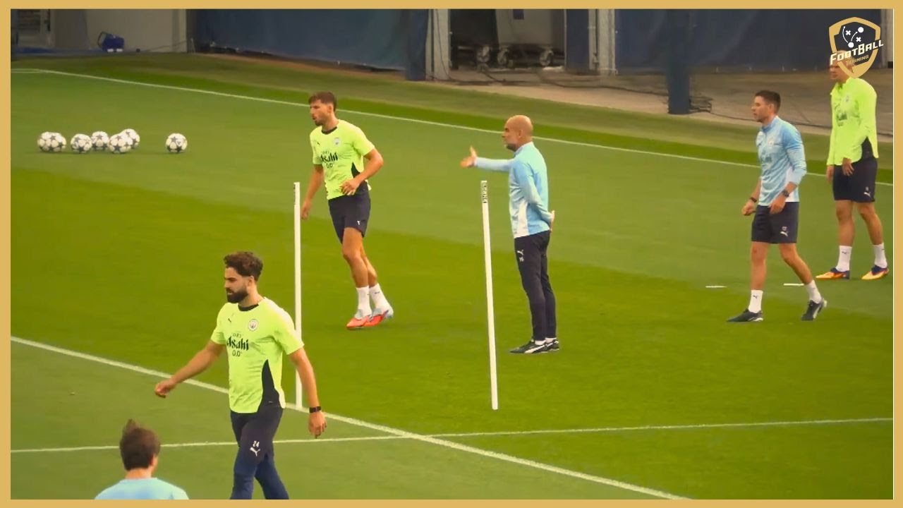 «Манчестер Сити» — Пеп Гвардиола — интенсивные комбинации передач