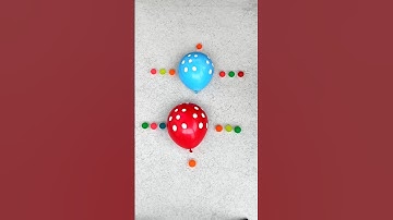 🥝🫐 Water Balloon Orbeez Popping #asmr #balloon #shorts