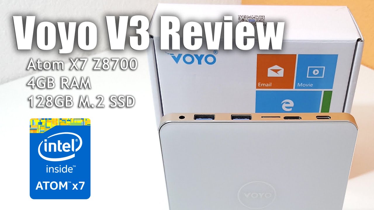 Voyo V3 Mini PC Review with Benchmarks, Gaming & Thermals - YouTube