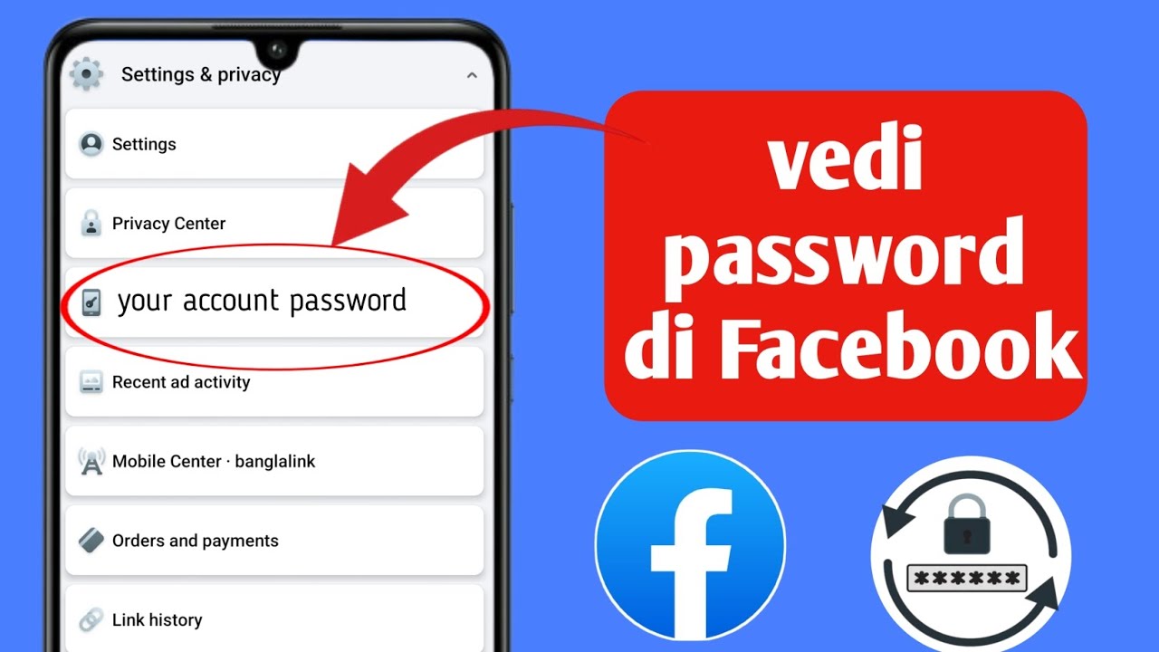 come vedere la password di facebook dall app