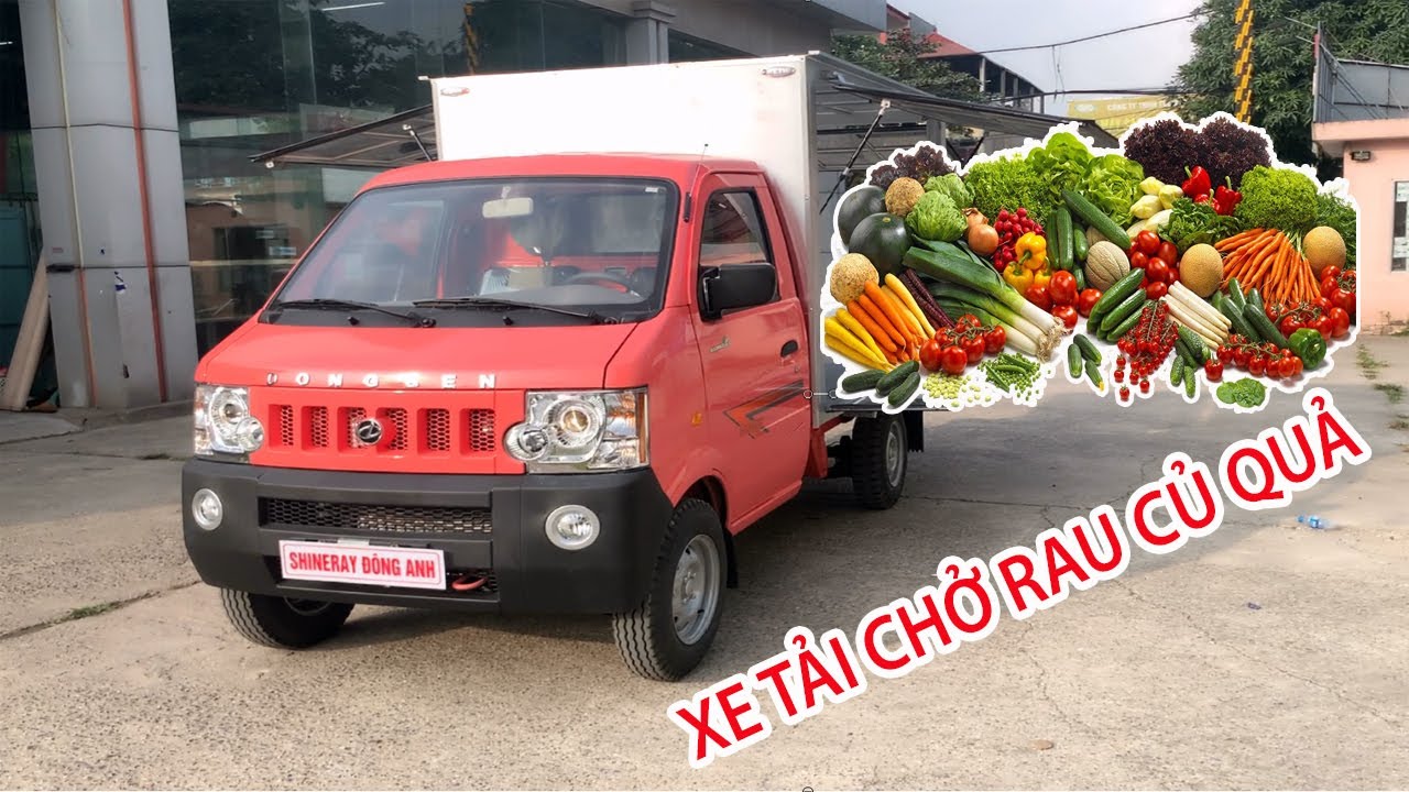 Xe Tải Bán Hoa Quả| Chở Hàng Rau Củ Quả Chỉ Từ 35 Triệu - YouTube