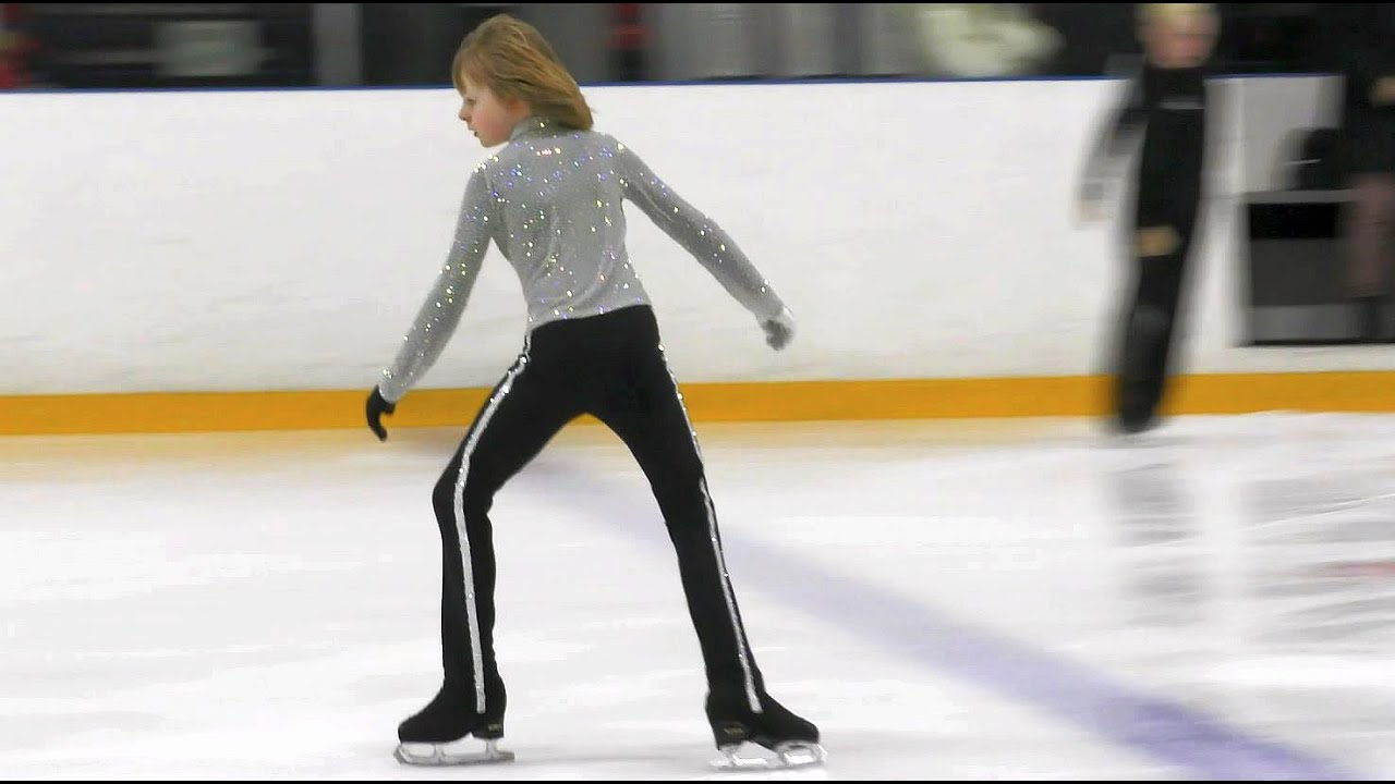 Тройные прыжки и 2,5 А. Александр Плющенко на разминке перед ПП.