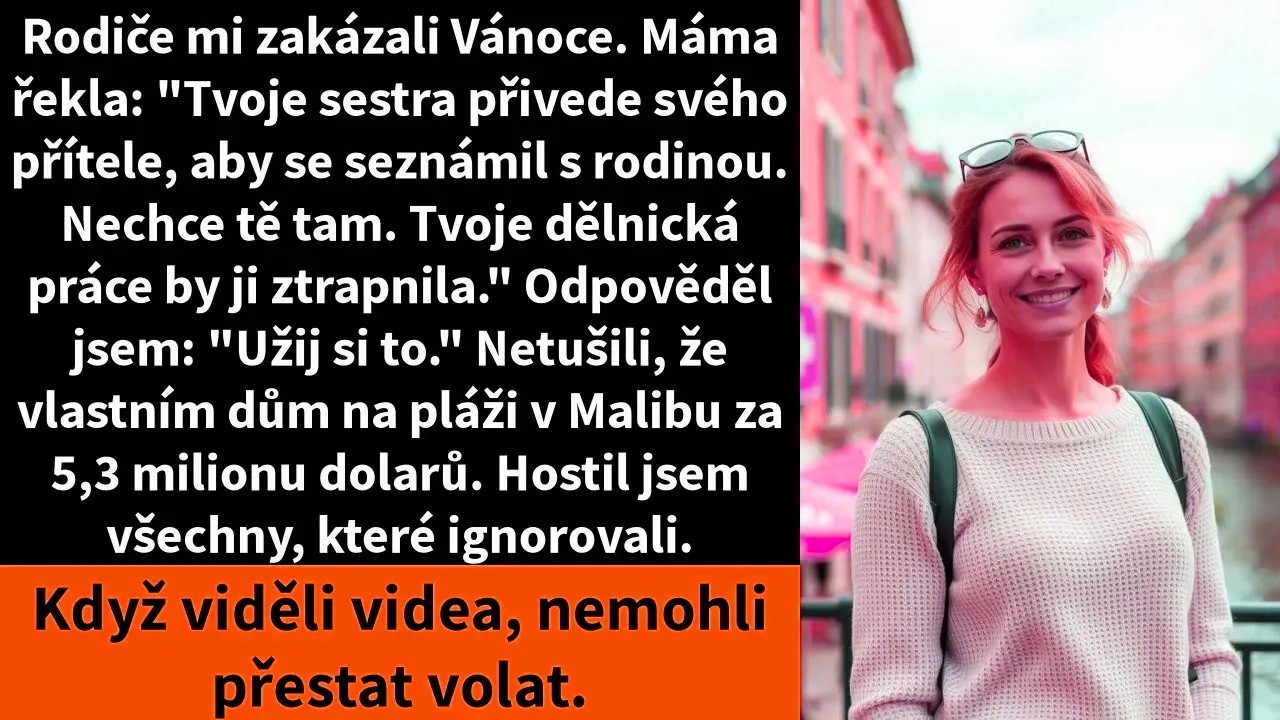 Tři týdny před Vánocemi mi máma napsala: „Letos to bude jen Ava a její přítel. Tvoje modrá práce by je uvedla do rozpaků.“ Přečetla jsem si to třikrát, než mi došlo, že mě letos z rodinných Vánoc...