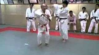 20140517 Teaching Cross Step Part 1 Yamada Sensei Hong Kong Judo youth martial arts centre
