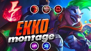 EKKO (S9 PLAYS) BEST MONTAGE 2019 League of Legends ( Global Funny )