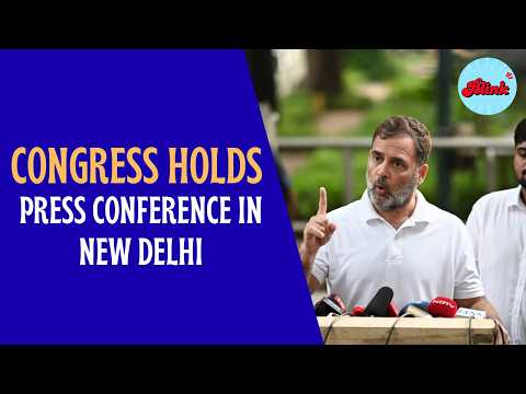 New Delhi: Congress Holds Press Conference At AICC Headquarters; Addresses Key Issues