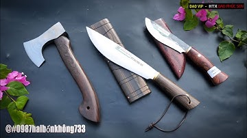 Dao mèo,rìu đi rừng đẹp  - chuẩn HTX DAO PHÚC SEN