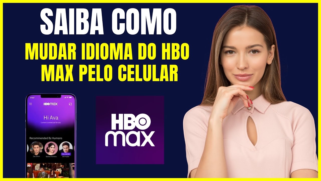 COMO MUDAR O IDIOMA DO HBO MAX PELO CELULAR - YouTube