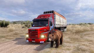 ETS2 / Ultra Scania 113H Topline Truck driving 4k