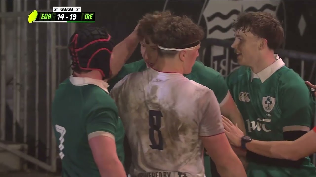 Основные моменты: Молодежная сборная Ирландии до 20 лет одержала эпическую победу над Англией.