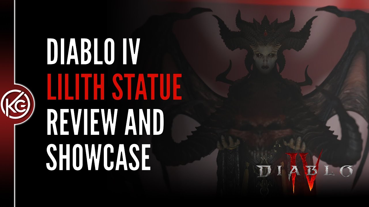 Diablo 4 Lilith Statue Review Unboxing And Showcase Youtube