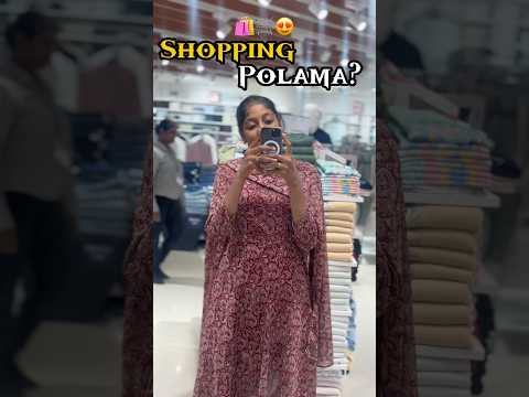 😭 En keta Dress hey illa | Shopping Polama? 🛒❤️#shortsfeed #minivlog #shopping