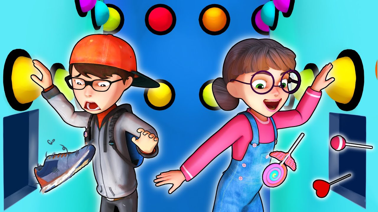 Nick and Tani Brotherhood Meets Poppy Playtime, Pop It Big Size - Sacry Teacher 3D | TUN Funny