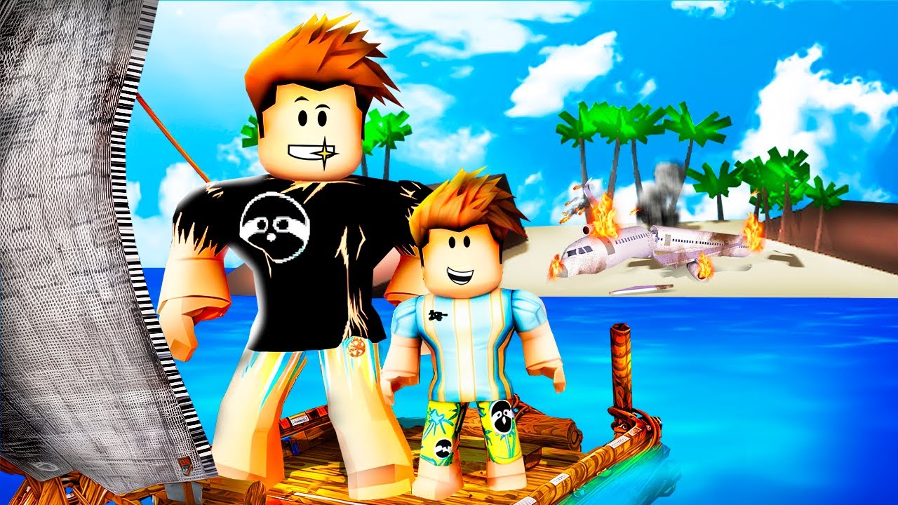 Escaping The ISLAND.. (Roblox Movie)