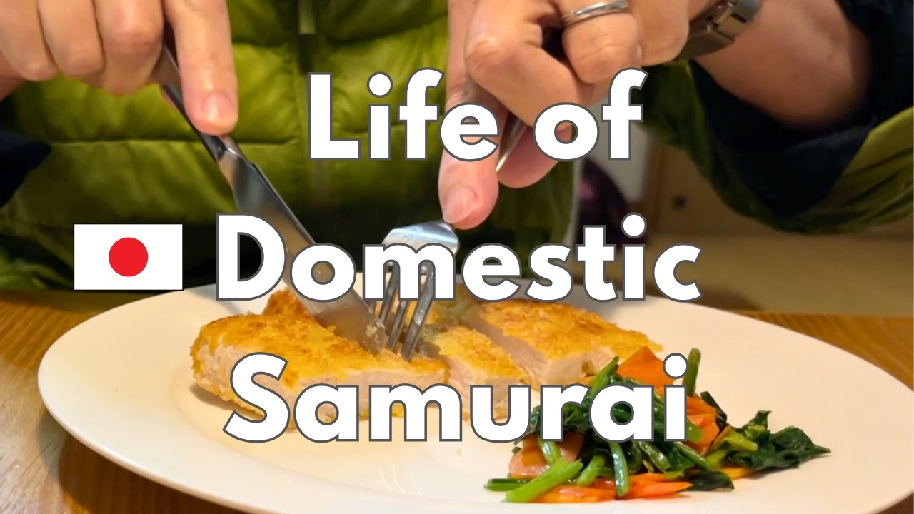 Making Milanese-Style Cutlet and Kamaboko Fried Rice.