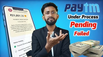 payment pending transaction , paytm transaction under process , paytm payment failed