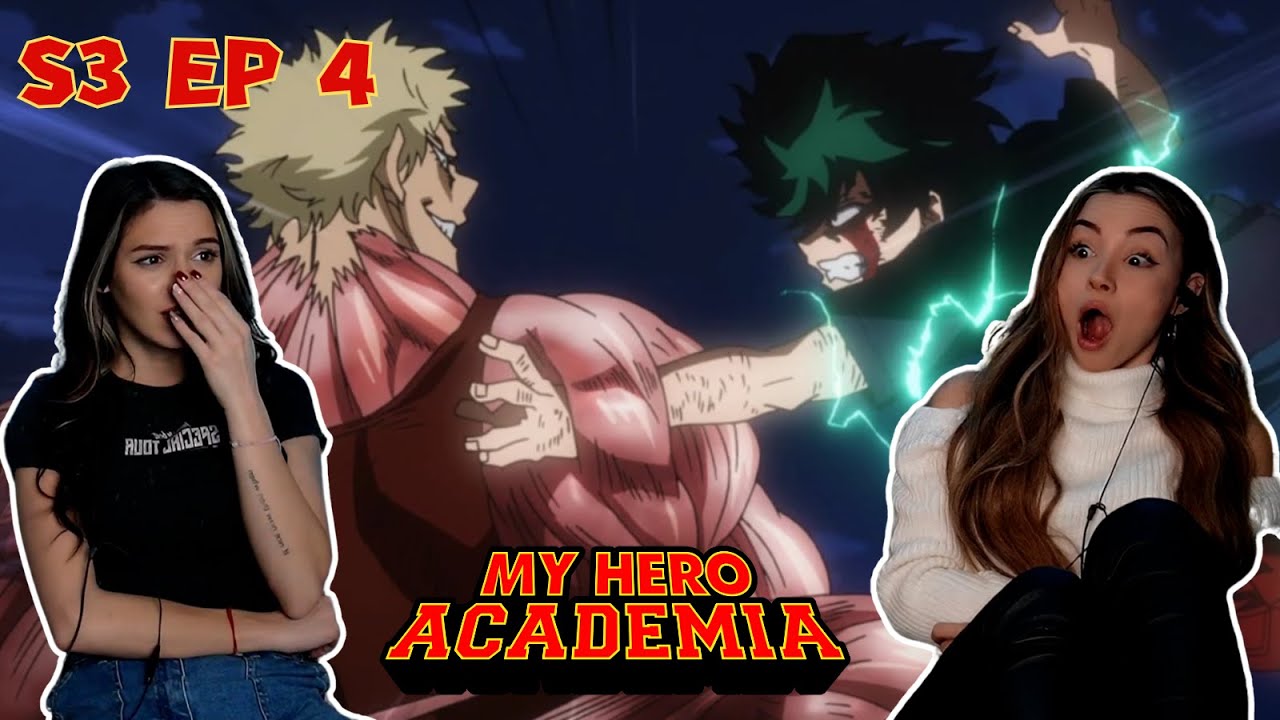My Hero Academia Season 3 Episode 4 REACTION | My Hero |
