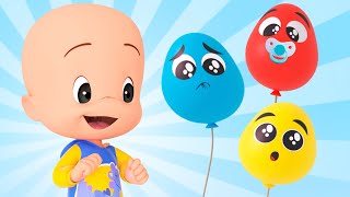 Baby balloons | Cuquin’s Magic Color Cube - Learn the Shapes  | Learn the colors