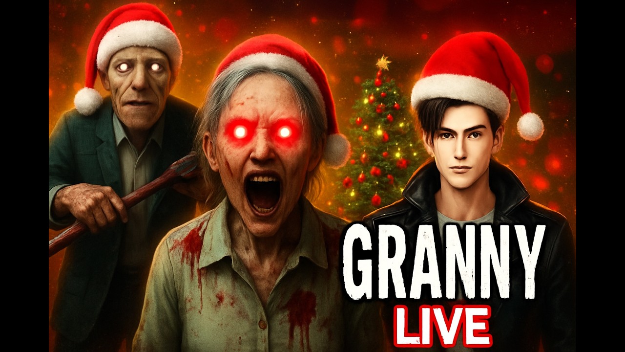 🔥Granny Live🔥Thriller🔥 |🔴Horror Gamepaly🔴| ⚡Zzz Red FF⚡#granny #grannygame #horror