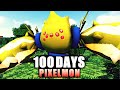 100 Days in Minecraft Pixelmon: The Strongest Titan