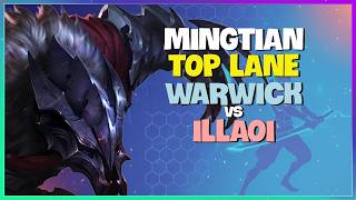 Rank 1 Warwick: Making Illaoi Look Like NPC in CN Elo - Engsub