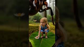 What if humans would be small and insects big?