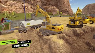 Liebherr Excavator, Truck, Wheel Loader, Crane, Concrete Mixer | Construction Simulator 2 screenshot 5