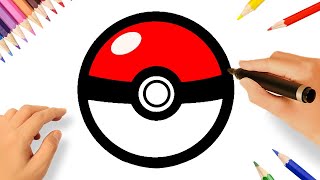 COMMENT DESSINER UNE BALL | POKÉ BALL screenshot 2