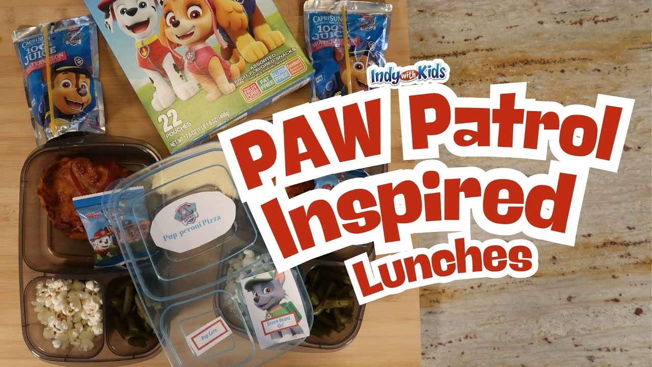 🐾 PAW Patrol Themed Lunches – Day 3: Pupperoni Pizza, Green Beans Go & PupCorn