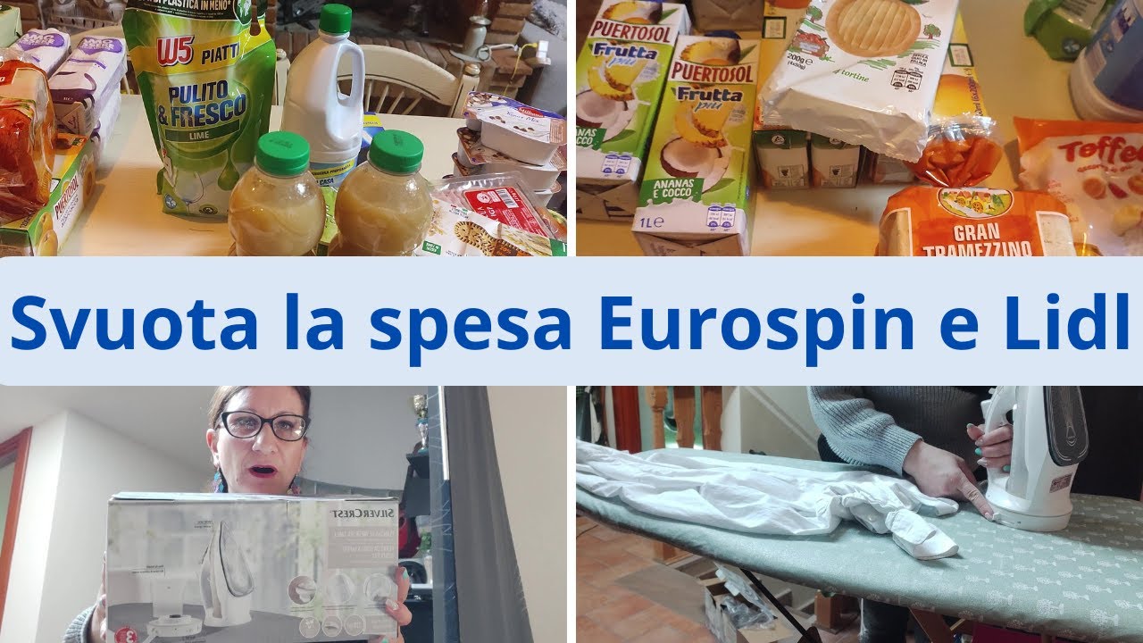 Svuota la spesa /Ferro da stiro come sarà?/Mi fanno irritare!
