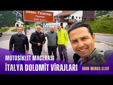MOTOSİKLETLE İTALYA-DOLOMİTİ VİRAJLARI | VİRAJ TEKNİKLERİ