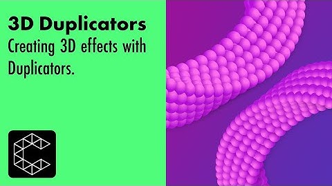 3D Duplicator Effects | A Cavalry Animation Tutorial
