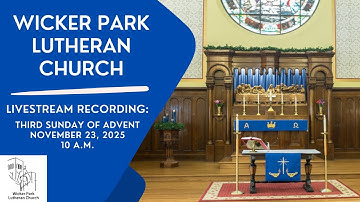 November 23 - Third Sunday of Advent