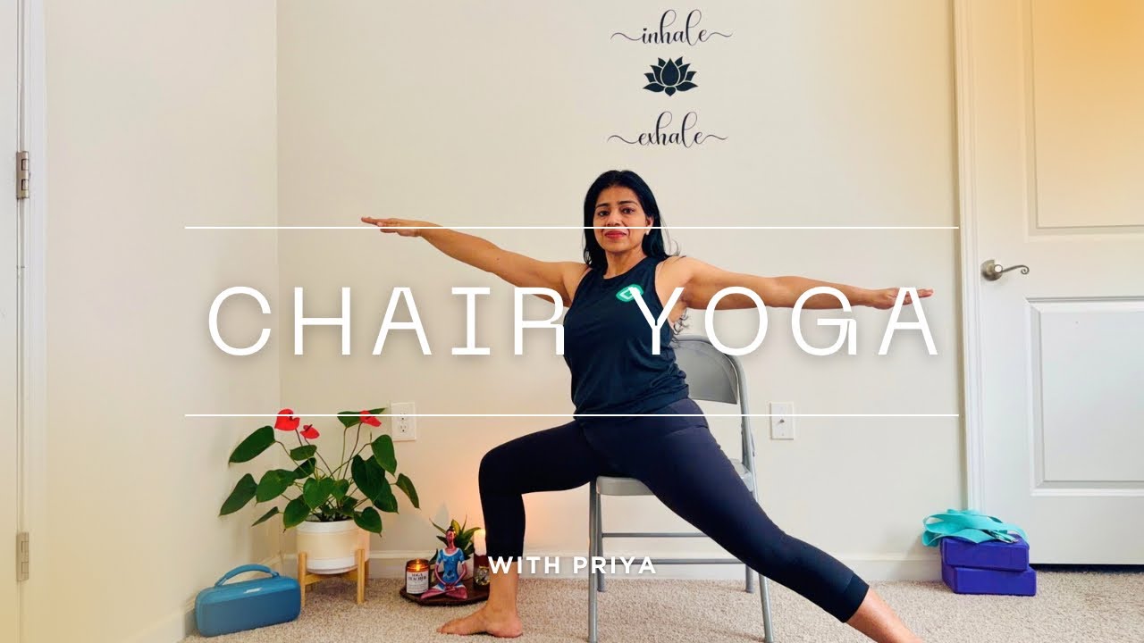 Chair Yoga for Beginners | Gentle Yoga for Seniors & Limited Mobility 