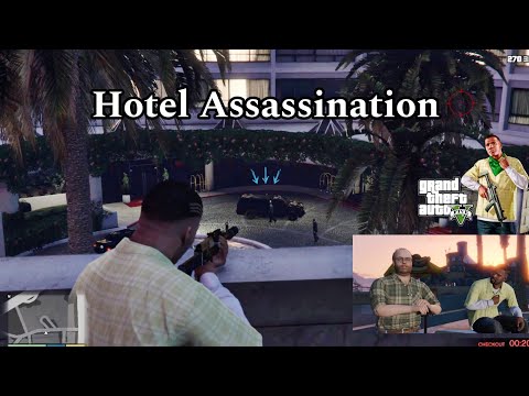 Hotel Mission Gta 5 Franklin Shooting The Target Hqdefault 