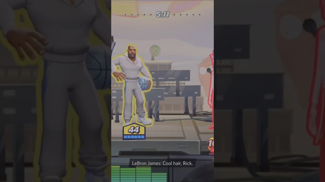 MultiVersus - What If Rick Sanchez Meets Lebron James! 