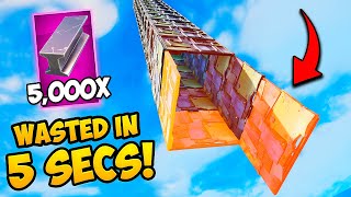 *WORLD RECORD* 5000 MATS IN 5 SECONDS!! - Fortnite Funny and WTF Moments! 1287