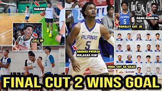 Download Lagu Malakas rin! Final Cut sa Gilas Lahat Magaling Coach Tim.  Perez at Cruz Wala na munang Kumpare. QMB MP3