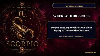 Scorpio Weekly Horoscope – September 6–12, 2026 | Love, Career & Life Forecast | Astral Forecast