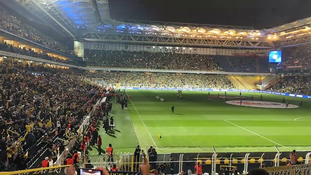 FENERBAHÇE Antalyaspor maç öncesi ambians kadıköy istanbul