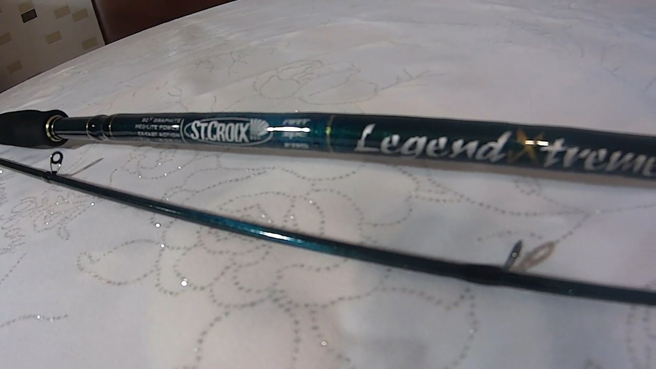 Обзор спиннинга St.Croix Legend Xtreme 5S76MLXF2-B-Хтreme(ручная сборка)