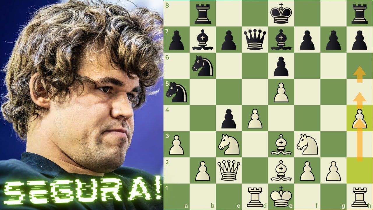 A Partida IMORTAL de Magnus Carlsen: Jogando como Mikhail Tal 