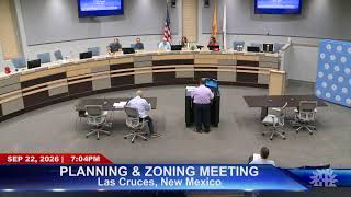 Planning & Zoning - Sept. 22, 2026