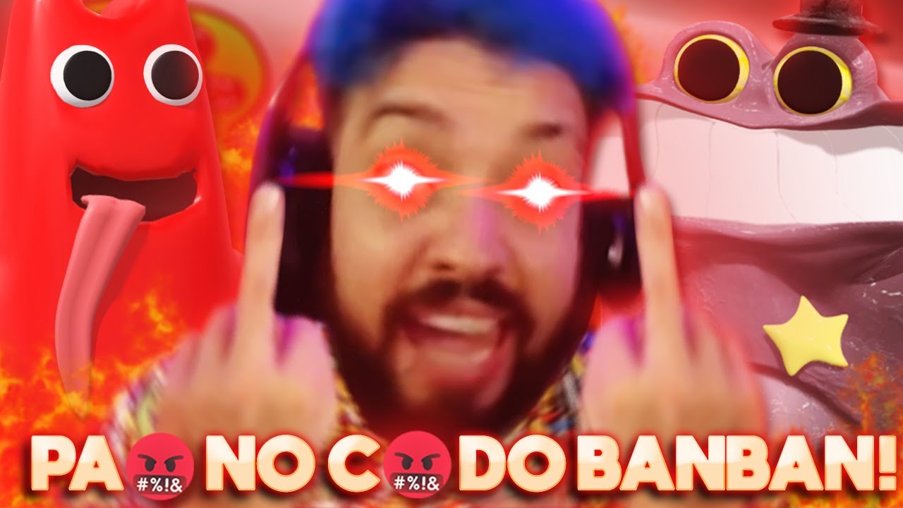 GABS 1000% PUT🤬SSO com GARTEN OF BANBAN! - Melhores Momentos em GARTEN OF BANBAN 4!