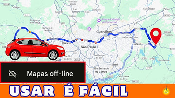 Jeito FÁCIL de USAR Google MAPS SEM INTERNET [Off-Line]